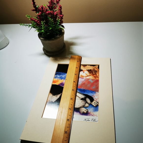 Whimsical Matted Erika Oller Signed Print - Picture 12 of 16